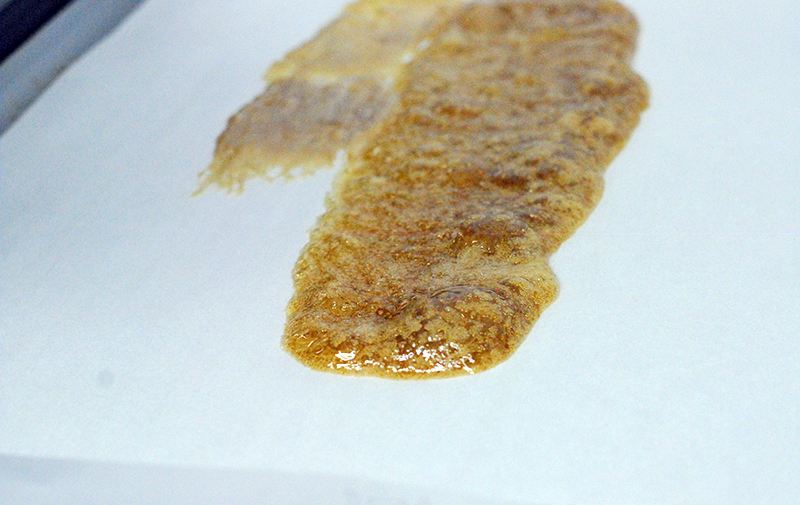 Cannabis live resin.